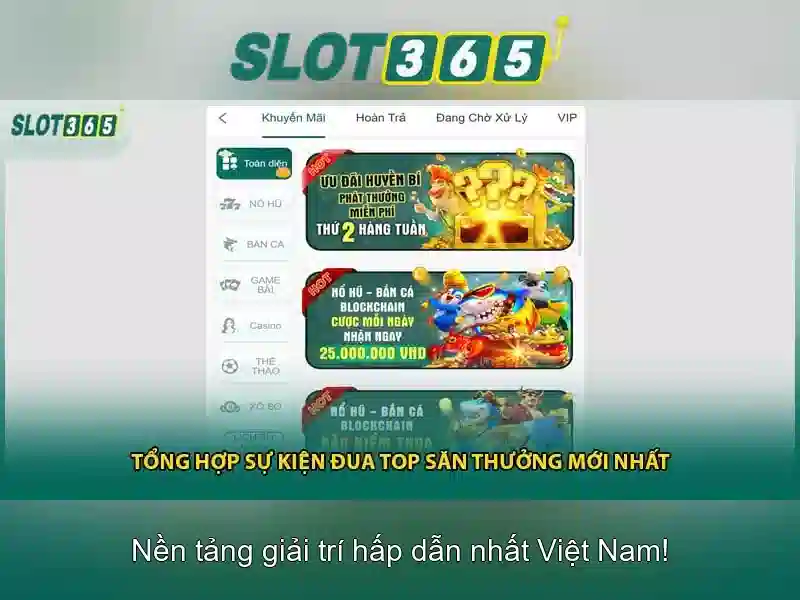 Hình thức thanh toán và ưu đãi tại Slot365