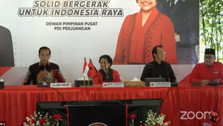 Ketua Umum Pdi Perjuangan Megawati Soekarnoputri Tetapkan Ganjar